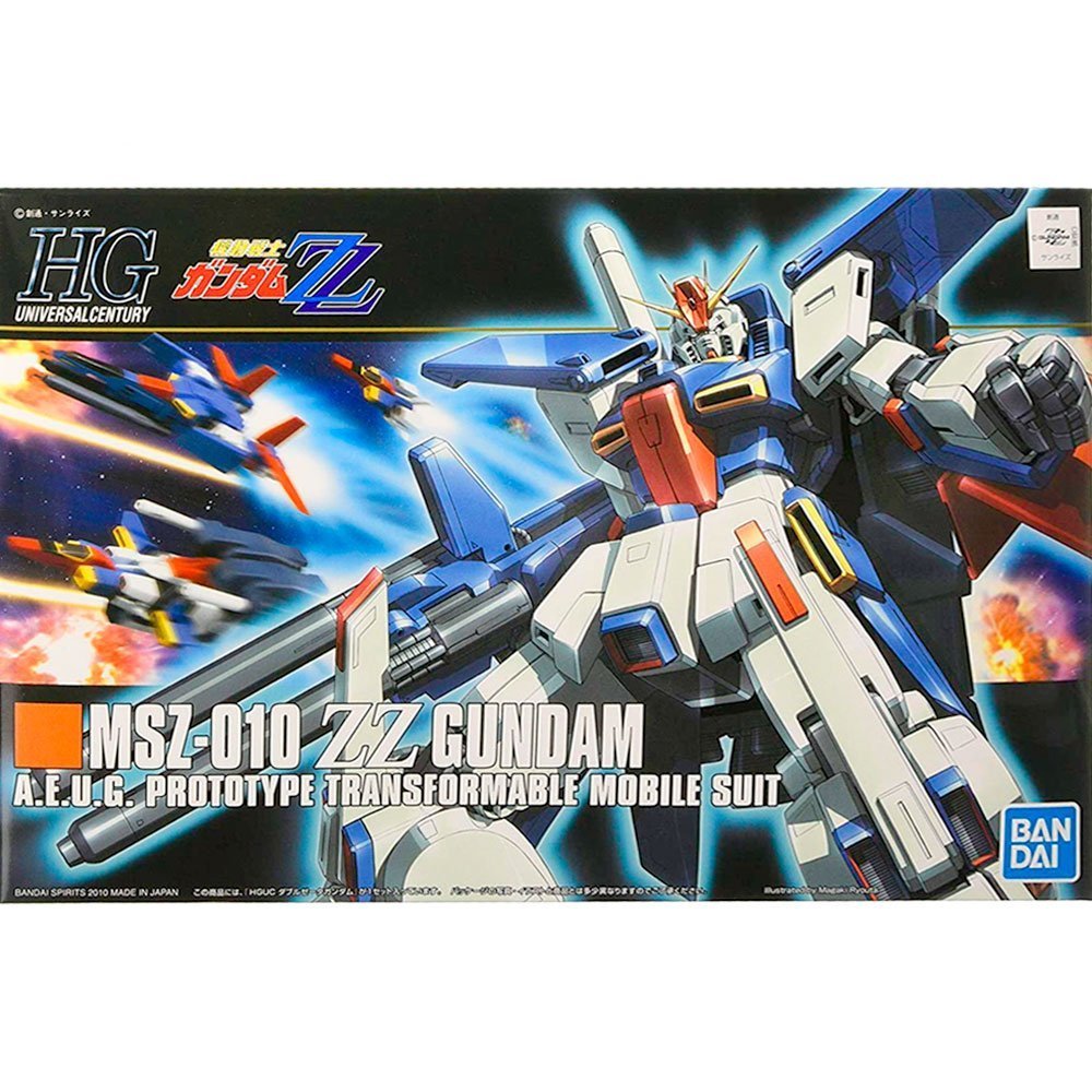 BANDAI HG MOBILE SUIT MSZ-010 ZZ GUNDAM - IRION Juguetería -  BANDAI HG MOBILE SUIT MSZ-010 ZZ GUNDAM - IRION Juguetería -